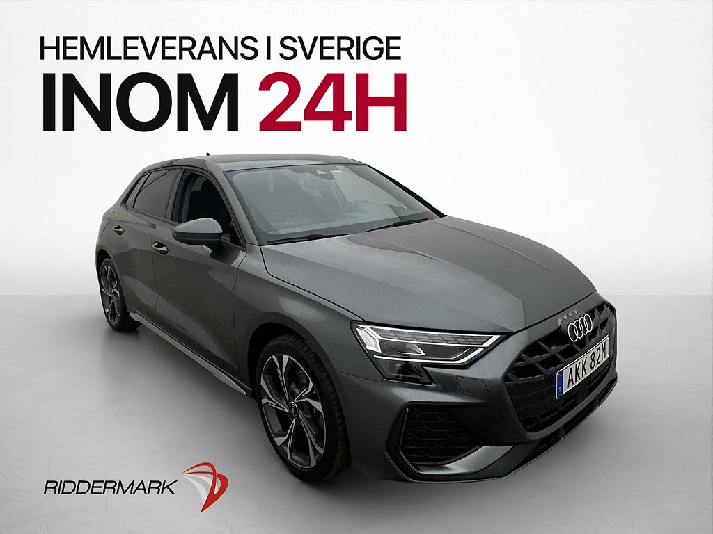 Audi A3 35 TFSI S line Cockpit Kamera Adapt-fart P-Sensorer