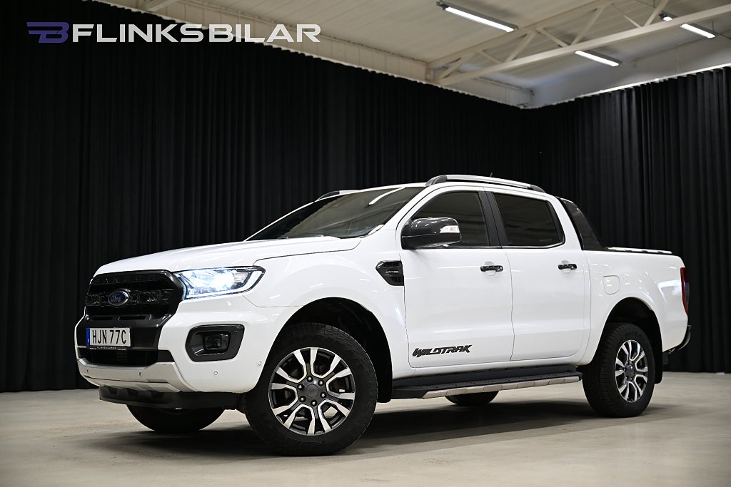 Ford ranger 213HK Automat|Wildtrack|Släde|Rolltop|NyKamrem|Leasbar