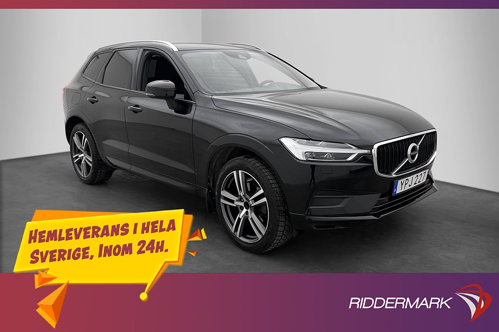 Volvo XC60 D4 AWD Momentum Värmare Drag Rattvärme CarPlay