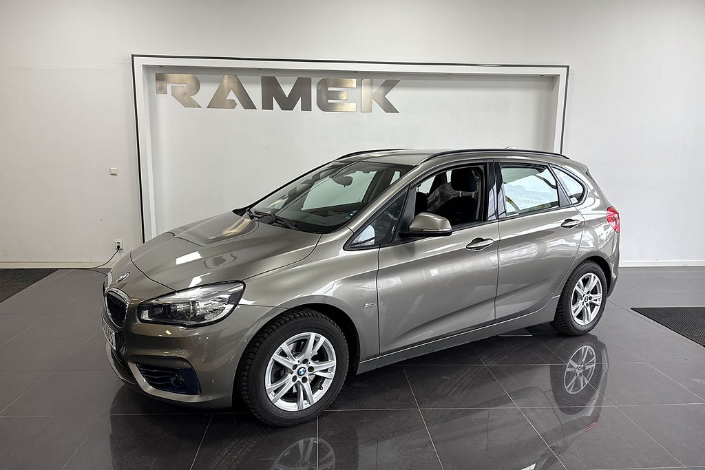 BMW 218 d Active Tourer Steptronic Sport line Drag S+V-hjul