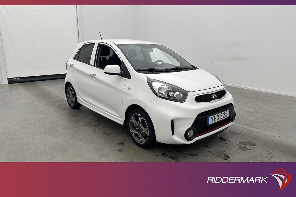 Kia Picanto 1.2 CVVT 86hk Special Edt Kamera Navi Rattvärme