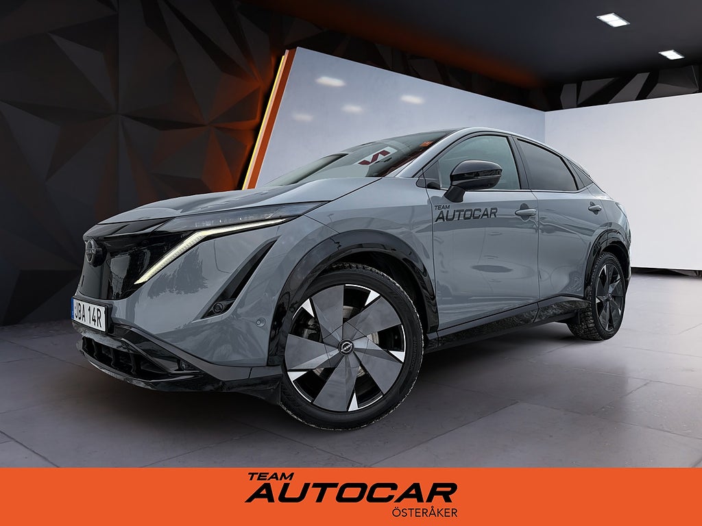 Nissan Ariya 87 E-4ORCE EVOLVE BOSE NAPPALÄDER EL-STOLAR MED MINNE AVM 20''