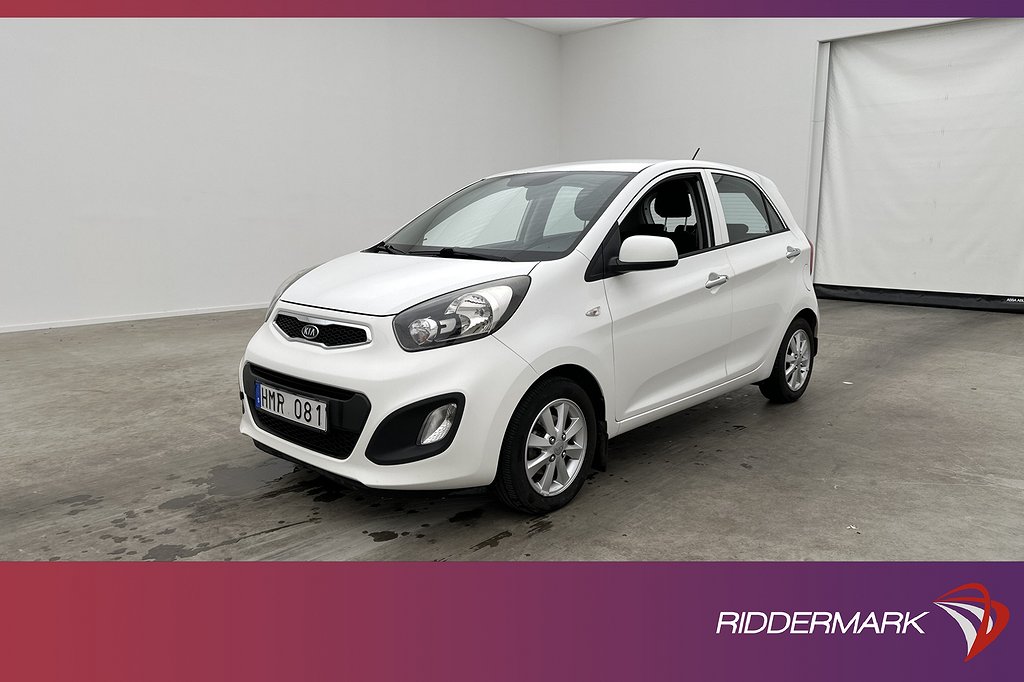 Kia Picanto 1.0 MPI 68hk Advance Värmare Rattvärme Välservad