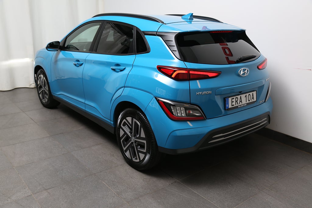 Hyundai Kona 64 kWh Advanced 204hk Skinn KRELL Head-up Nybilsgaranti 2022