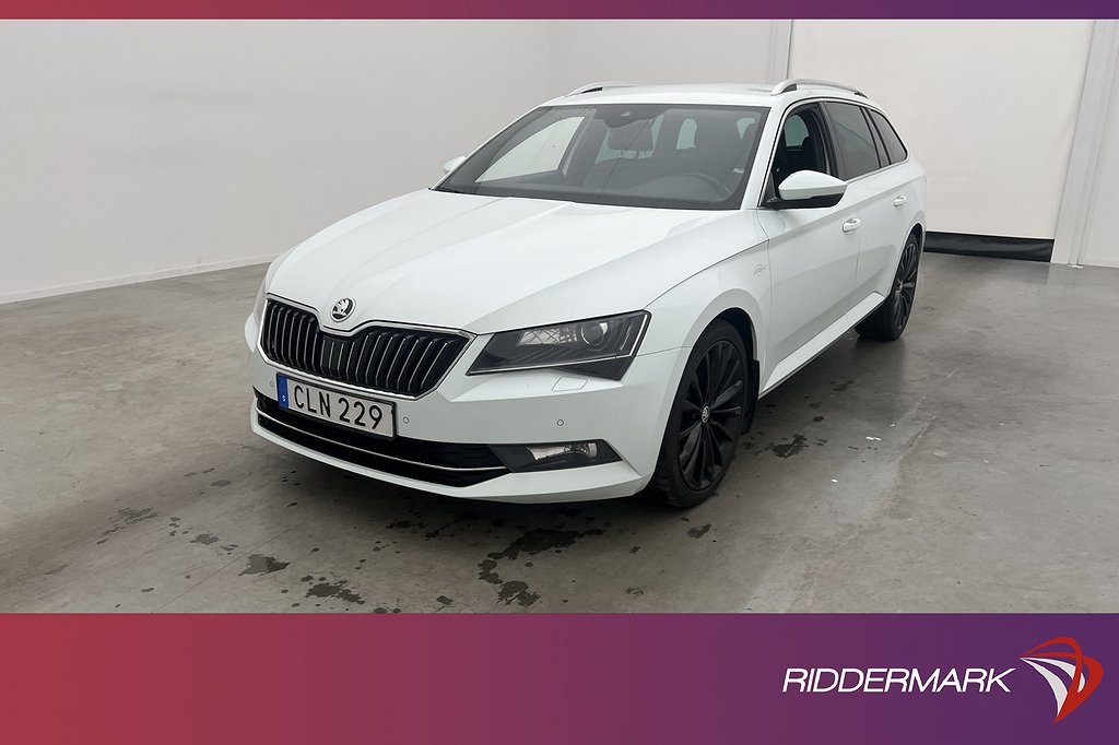 Skoda Superb Kombi TDI 4x4 190hk L&K Canton Värm Kamera Drag