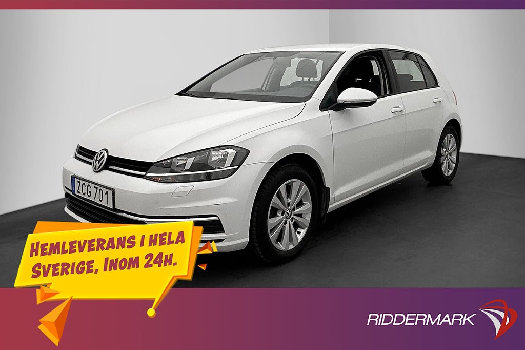 Volkswagen Golf 1.0 TSI 110hk CarPlay Adaptiv-Farthållare