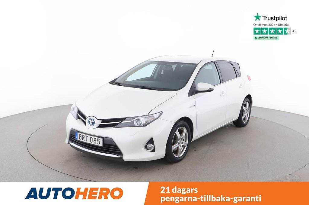 Toyota Auris Hybrid / Backkamera, Garanti 6 månader, 136HK