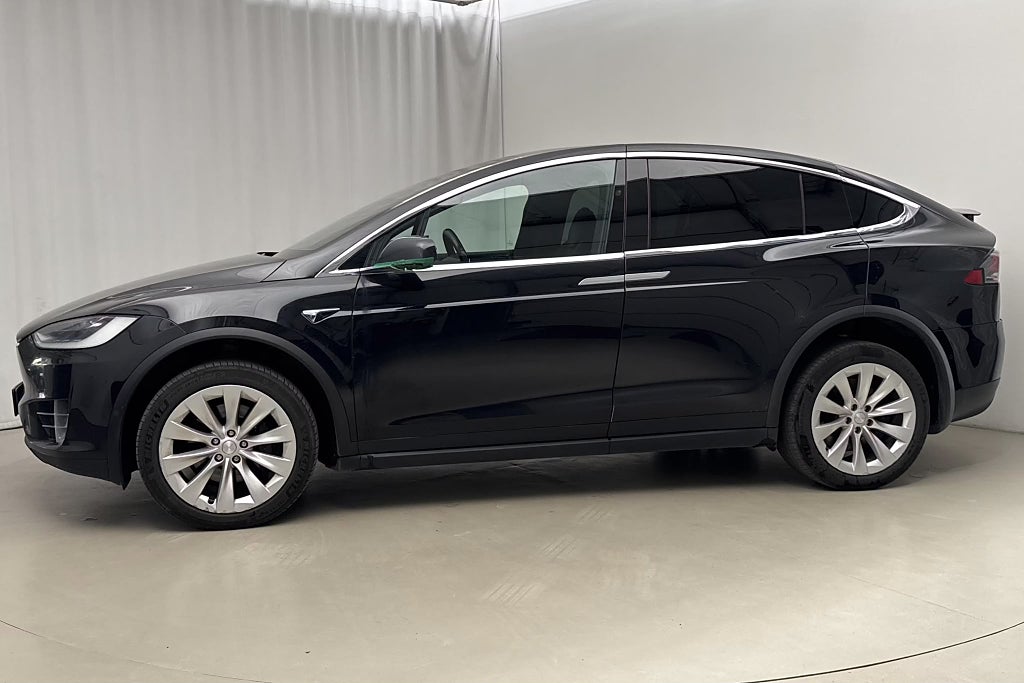 Tesla Model X AWD Fri Supercharge Drag, 6-Sits, Ventilerade stola CCS