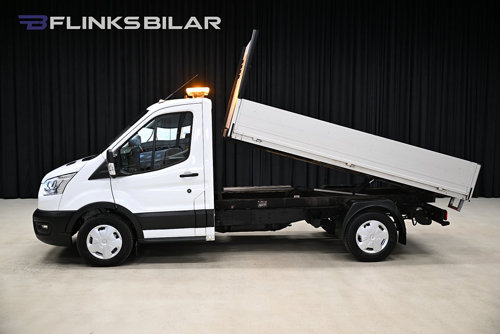 Ford transit 350 170HK Automat|Flak|Tippflak|Drag|Värmare|Leasbar
