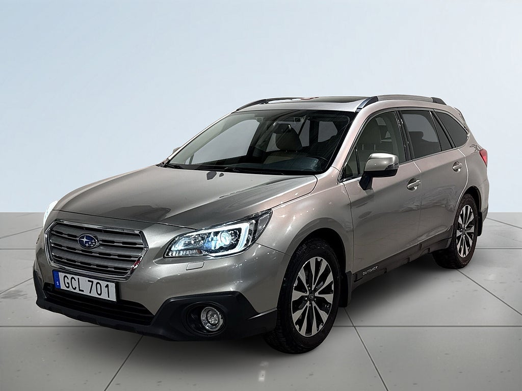 Subaru Outback 2.0 4WD Aut Summit H/K Pano Drag Mvärm Skinn Kamera SoV