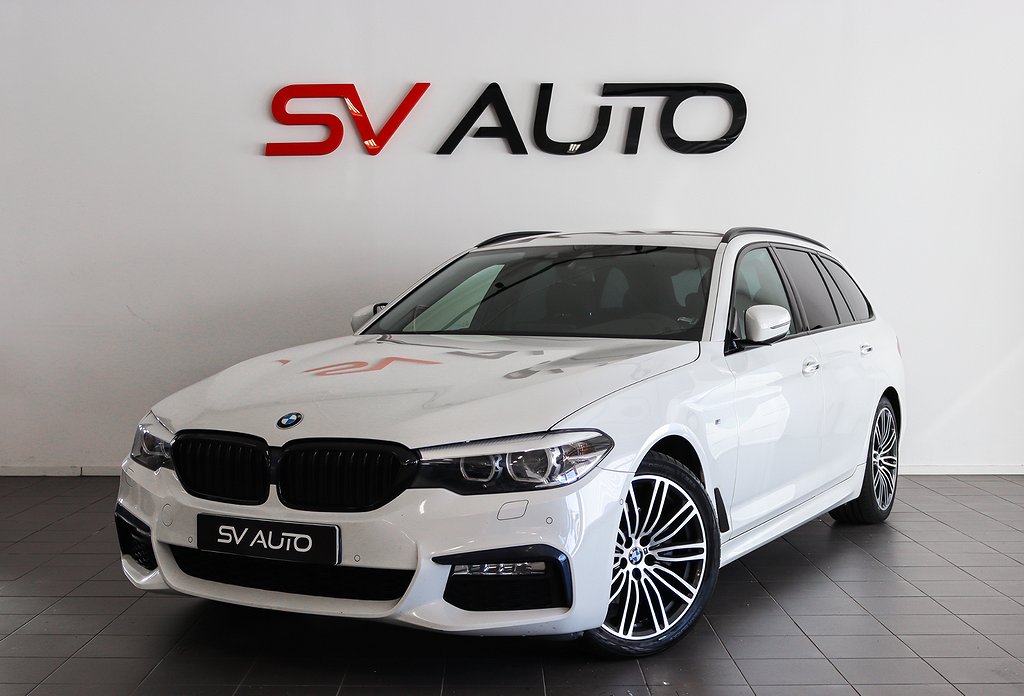 BMW 520 d xDrive Touring M-Sport Navi Värmare Dragkrok 