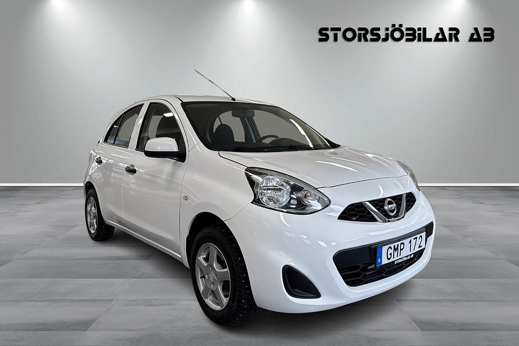 Nissan Micra 1.2 CVT Euro 5 1600 Mil +Vinterhjul