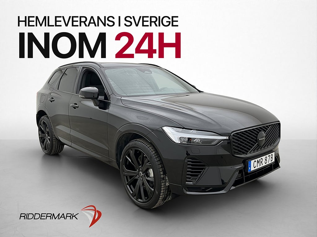 Volvo XC60 Recharge T6 AWD Plus Black Pano H/K Värm CarPlay