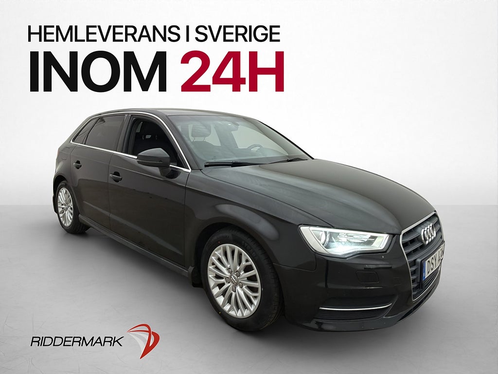 Audi A3 1.6 110hk Attraction M&K-Värmare Sensorer 0.34 l/mil