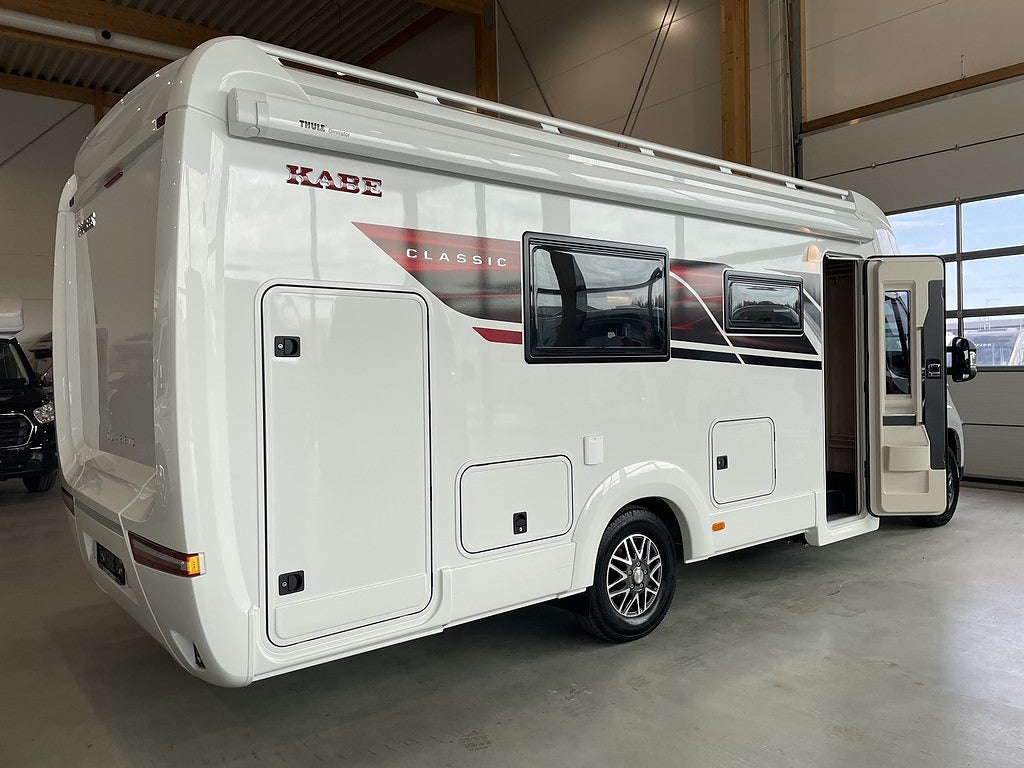 Kabe Classic 740 T / ALDE / Aut 180hk / 4400kg / Ugn / Badrum bak /  - Kabe