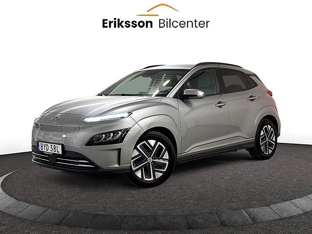 Hyundai Kona 64 kWh 204hk Advanced B-kam/Navi/HuD/Blis/Keyless/Skinn