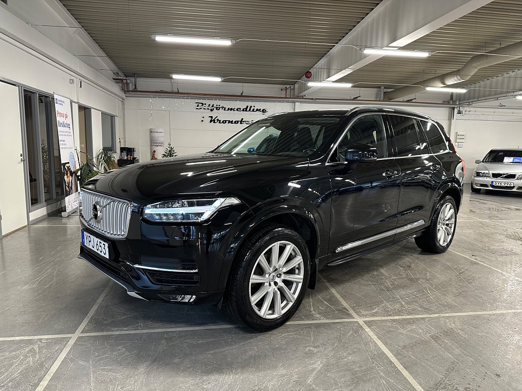 Volvo XC90 D4 AWD Inscription 7-Sits Panorama Värmare Drag Navi