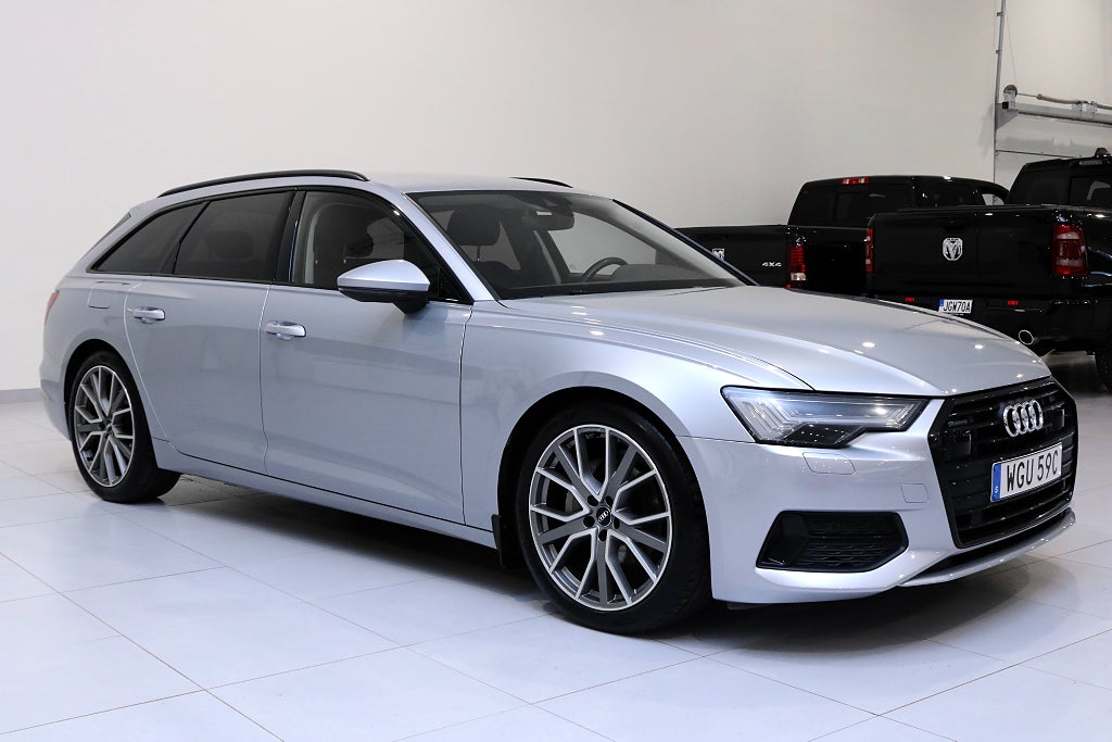 Audi A6 40 TDI quattro / Värmare / Drag / B&O / HD Matrix 