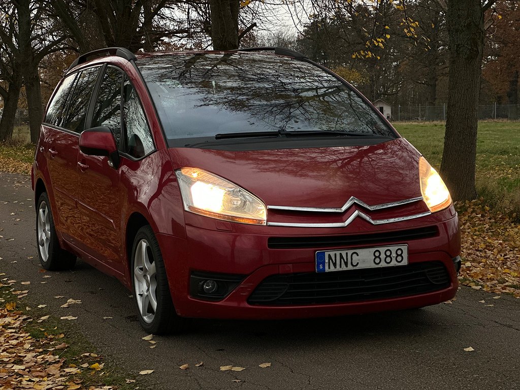 Citroën Grand C4 Picasso 1.6 HDiF EGS Svensksåld, Automat 