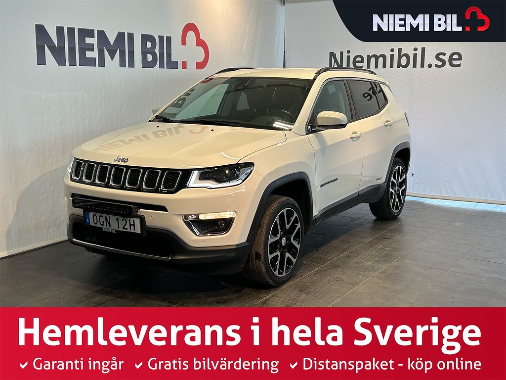 Jeep Compass 1.4 4W Beats-Ljud/SoV/MoK/Kamera/Skinn/Adp.Fhål