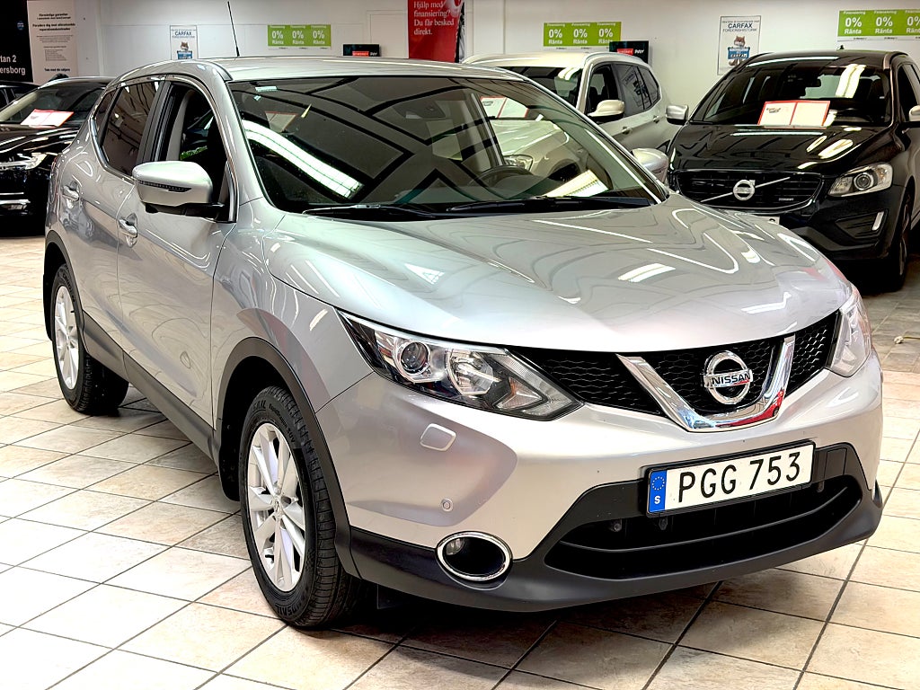 Nissan Qashqai 1.5 dCi DPF 110Hk Ekonomisk och välskött bil