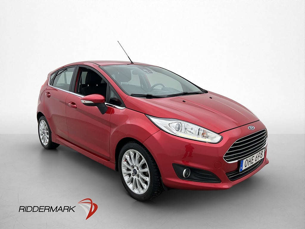 Ford Fiesta 1.0 EcoBoost 100hk Titanium P-Sensorer Bluetooth
