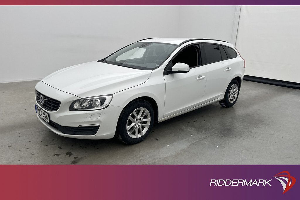 Volvo V60 T3 152hk P-Värmare Sensorer Rattvärme 0,59l/Mil