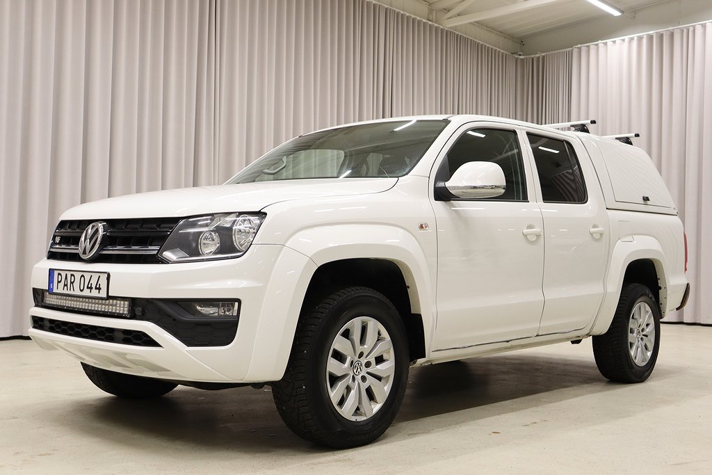 Volkswagen Amarok V6 204HK Automat Kåpa Släde LEDramp Moms