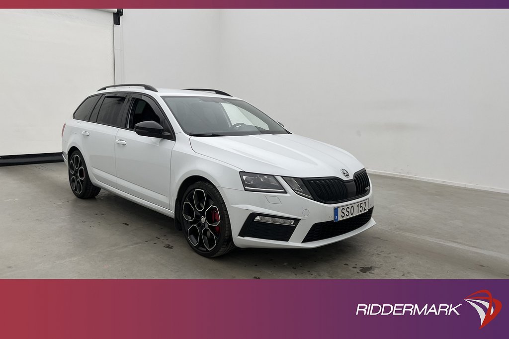 Skoda Octavia RS 245hk Premium P-Värm Canton Kamera DCC Drag