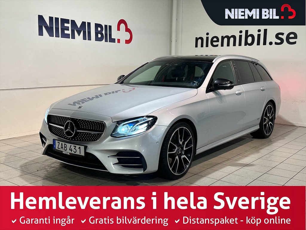 Mercedes-Benz AMG E 43 AMG Burmester Pano Drag HuD Pvärm SoV