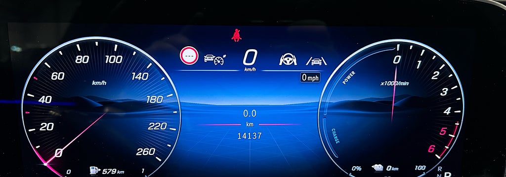 Mercedes-Benz E 300 de 4MATIC AMG Superscreen 20tum Läder - bild 5