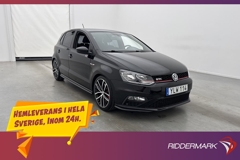 Volkswagen Polo GTI 1.8 TSI M-Värmare Sportstolar 192hk