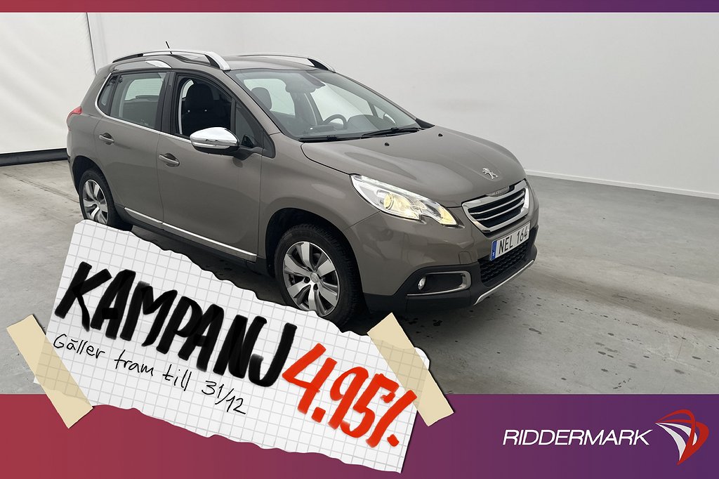 Peugeot 2008 1.2 VTi Automatisk 82hk Sensor 4,95% Ränta