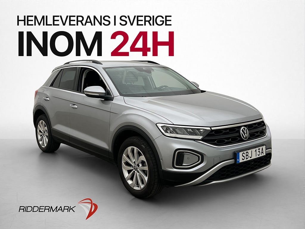 Volkswagen T-Roc 1.5 TSI Cockpit Kamera Rattvärme Drag