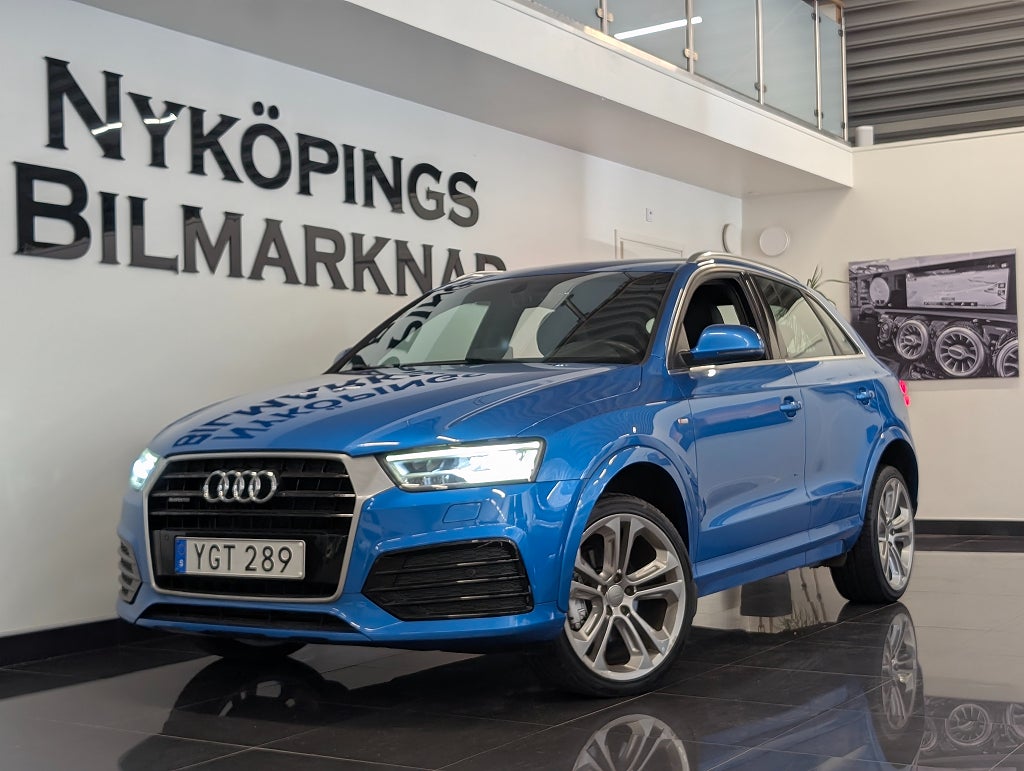 Audi Q3 2.0 TDI 184hk Quattro S Tronic S Line | Drag | V-hjul