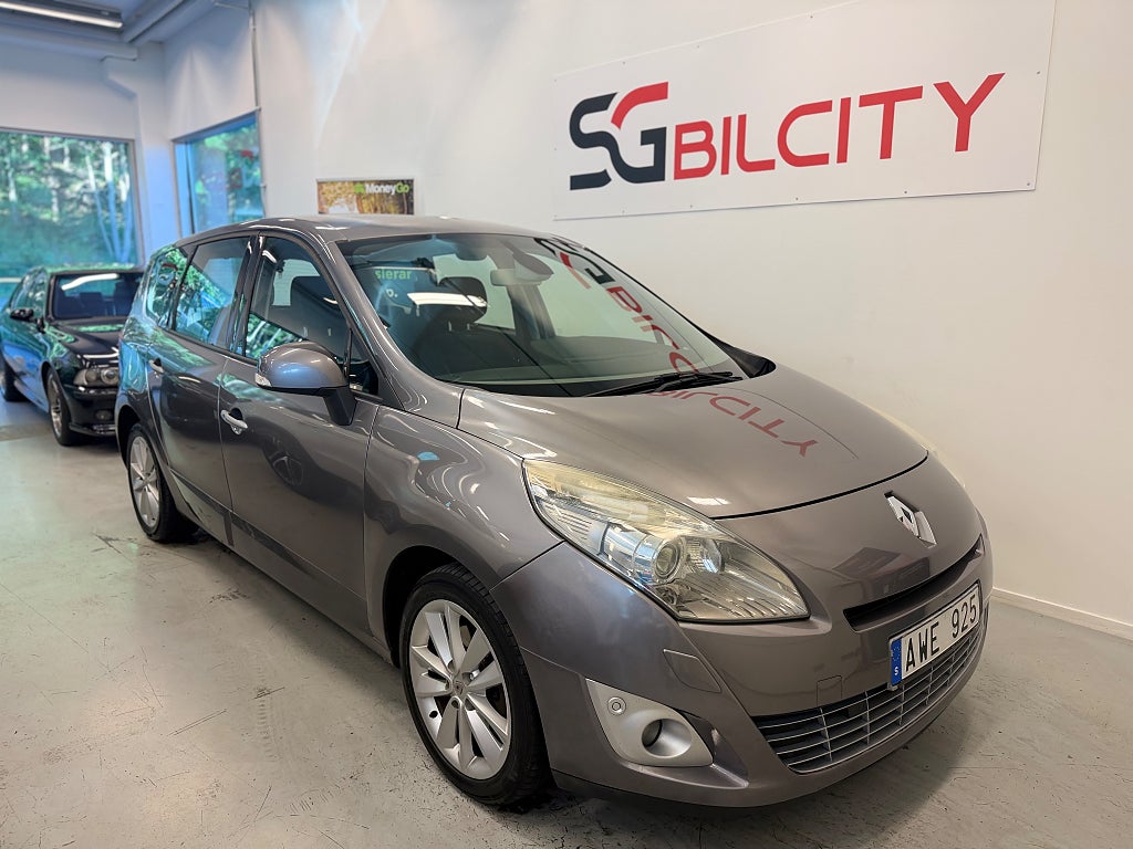 Renault Grand Scénic 1.9 dCi SVENSKSÅLD 7-SITSIG NAVI KAMREM BYTT 0% RÄNTA