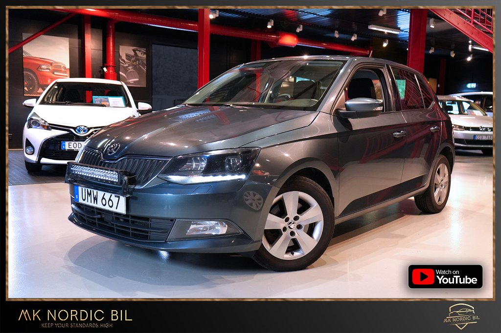 Skoda Fabia 1.2 TSI 110hk ledramp P-Sensor Dragkrok S+V Däck