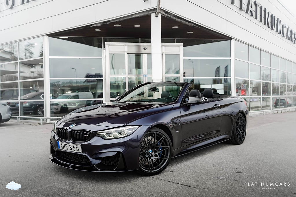 BMW M4 Competition Cab 450hk / 30 Jahre / 1av300 / Sv.Såld