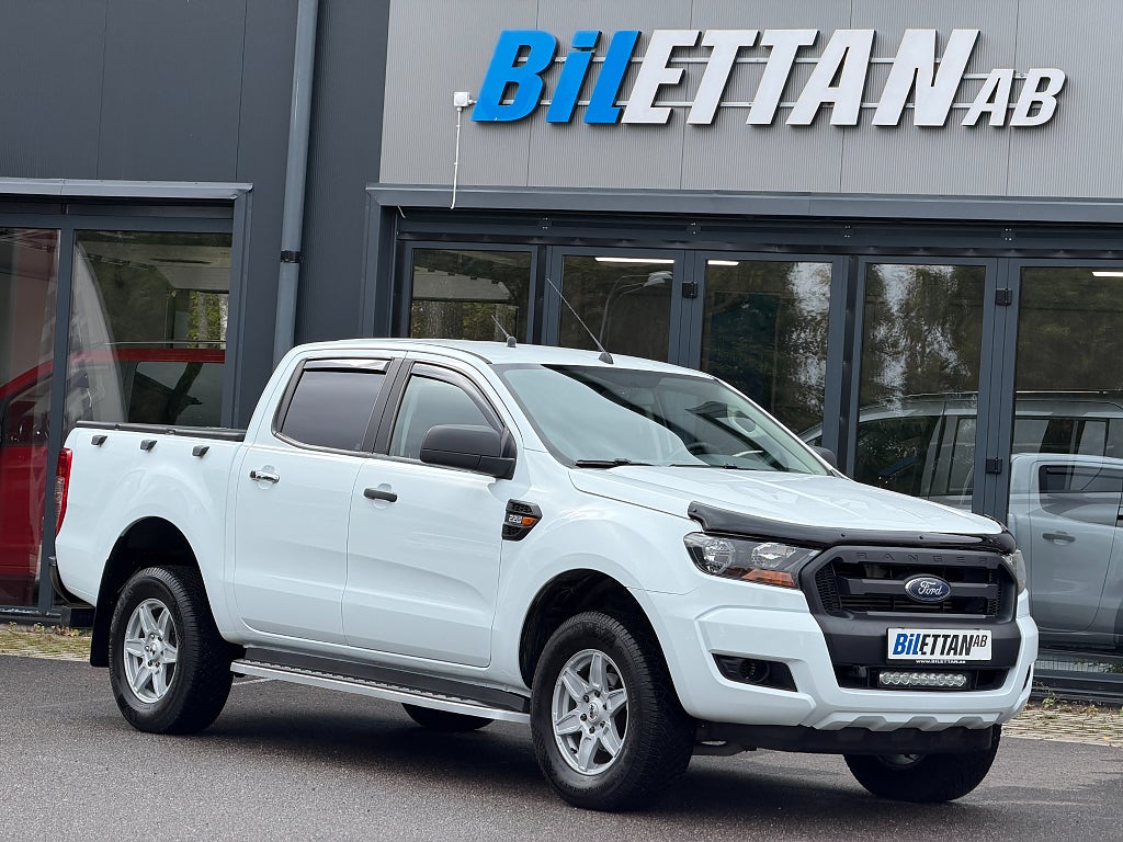 Ford ranger Dubbelhytt 2.2 TDCi 4x4 Euro 6|Drag|Värmare|Moms