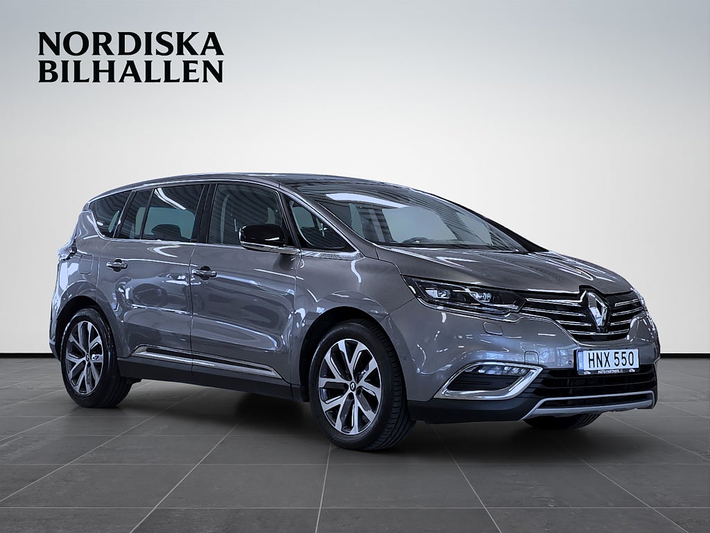 Renault Espace 1.6 dCi EDC 7-sits Bose Pano Drag HUD Helskinn Kamera