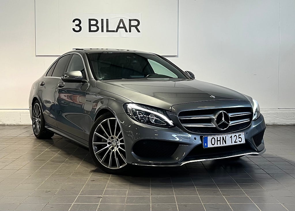 Mercedes-Benz C 300 7G-Tronic Plus AMG Line Maxutrustad 