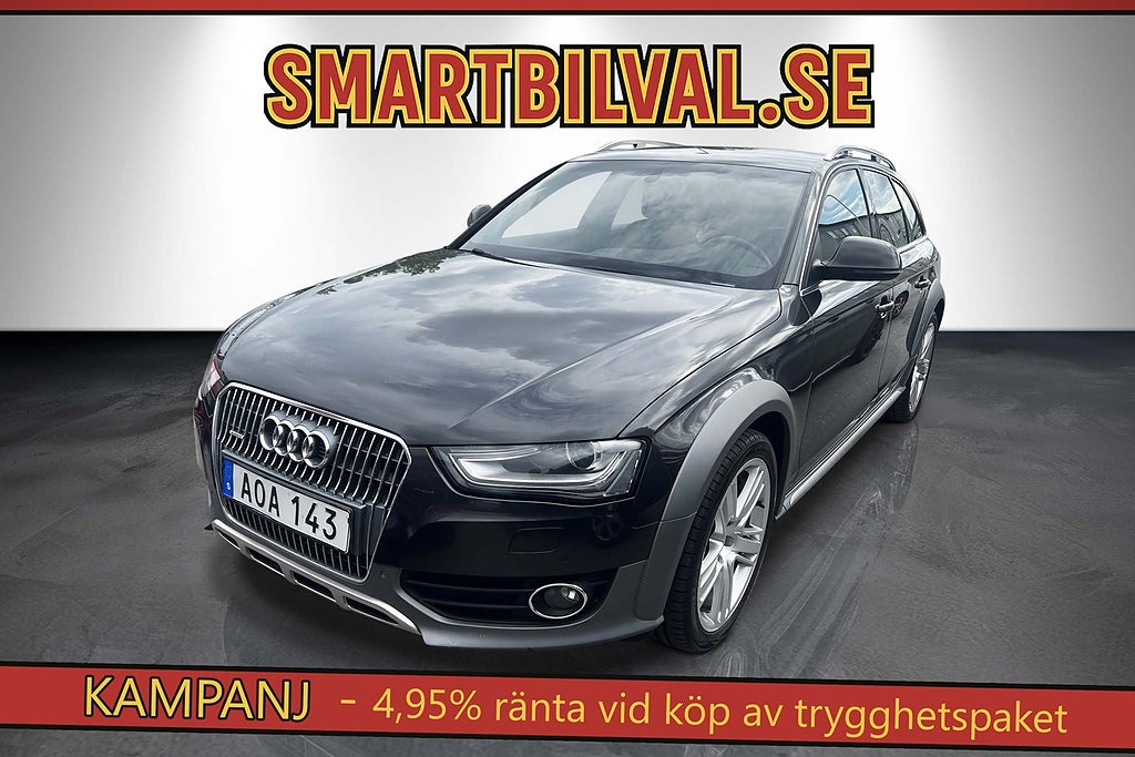 Audi A4 Allroad Quattro 2.0 TDI Comfort Skinn/Alcant Värmare 