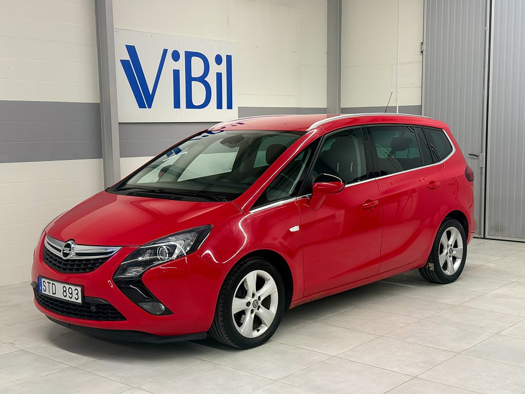Opel Zafira Tourer 2.0 CDTI Enjoy 7-SITS DRAG/VÄRMARE/NYBES/NYSERV