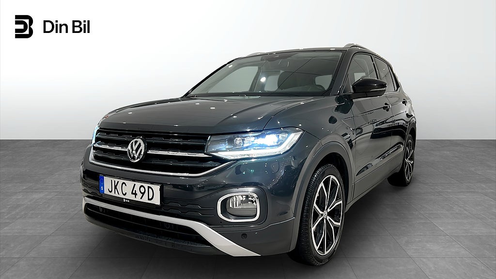 Volkswagen T-CROSS TSI115 DSG P-sensorer/Design black