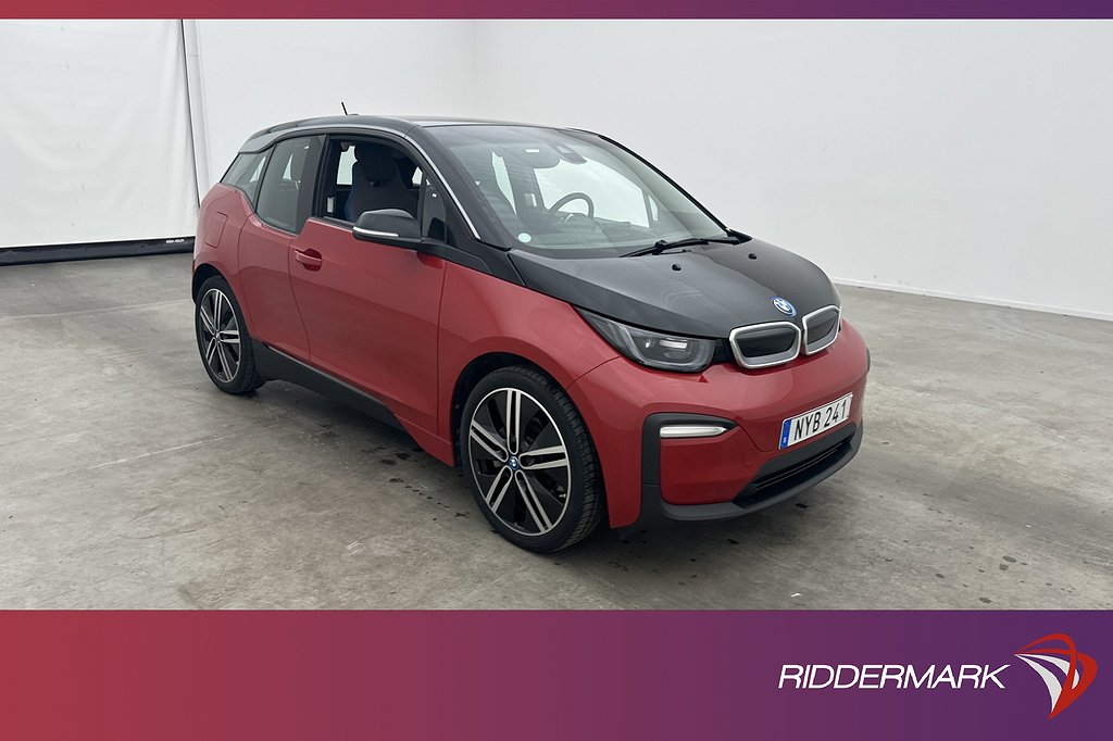 BMW i3 94 Ah Comfort Advanced Värmare Navi Snabbladdning