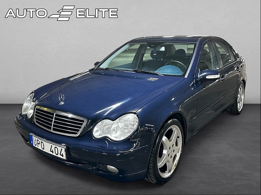 Mercedes-Benz C 180#SÅLD#|KOMPRESSOR|ELSTOLAR|KAMKEDJA|SoV