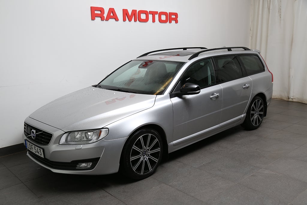 Volvo V70 D3 Classic Dynamic Edition Aut Teknik Pro H/K Drag 2016