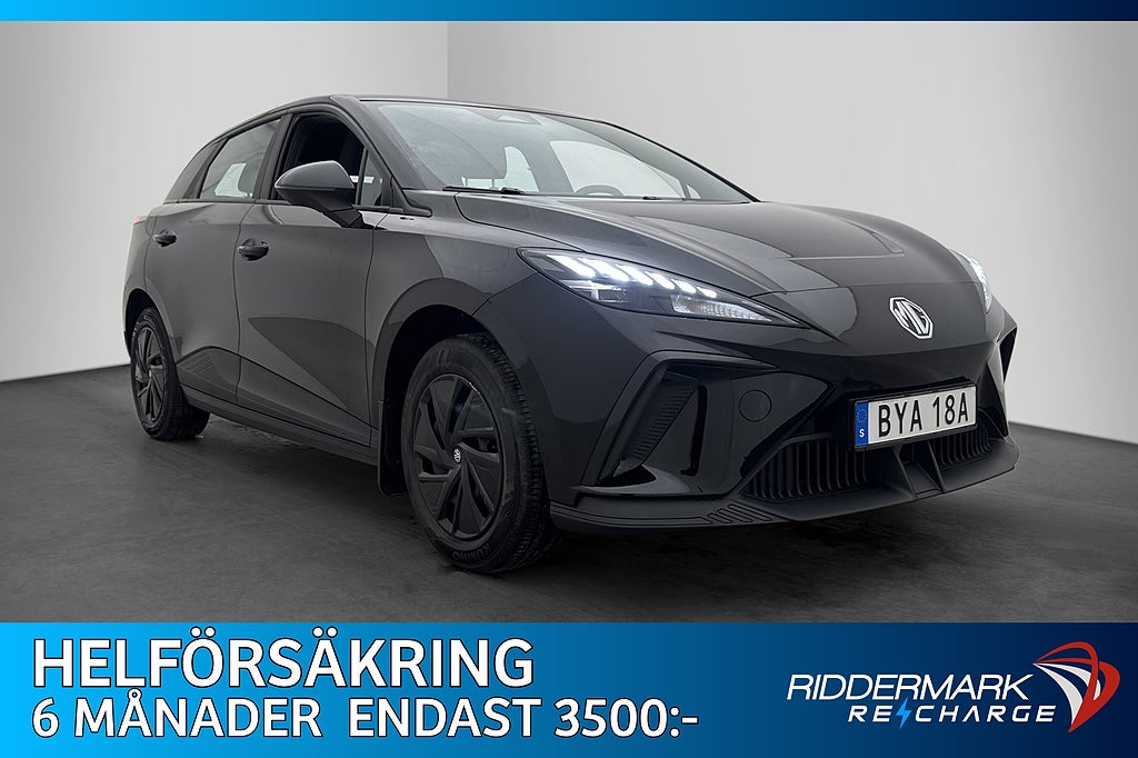 MG 4 Standard Range 51 kWh MOMS CarPlay Sensorer 360kr Skatt