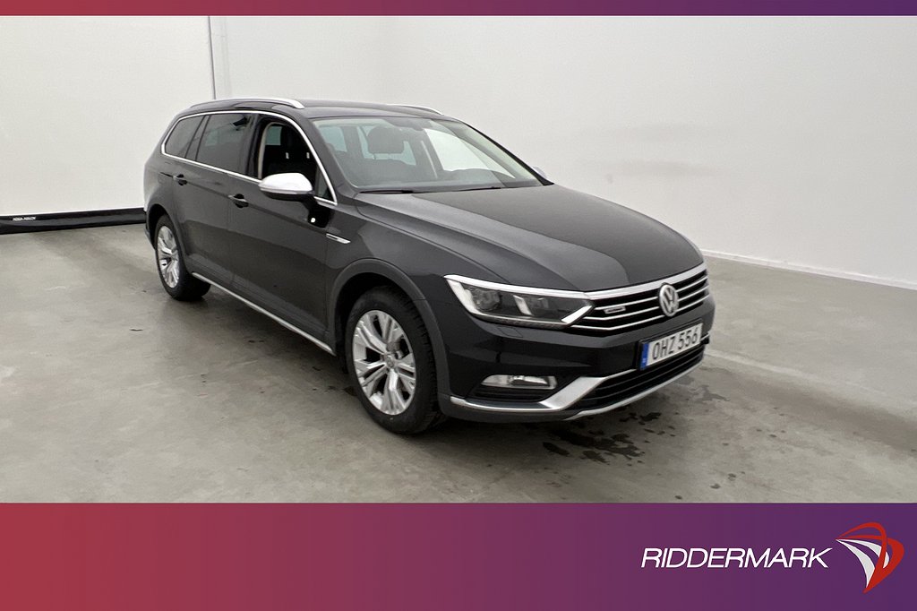 Volkswagen Passat Alltrack 4M 190hk D-Värm Skinn Kamera Drag