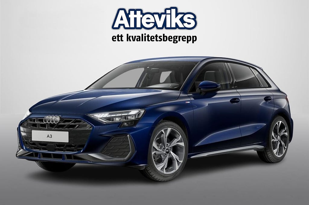 Audi A3 Sportback 35 TFSI S-line - Kampanj! 3.895kr/mån